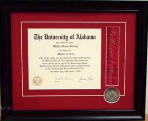 Diploma Framing 4