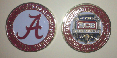 2012 BCS Coin