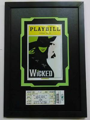 Playbill and Ticket