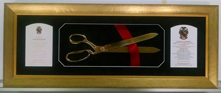 Ceremonial Scissors and Ribbon