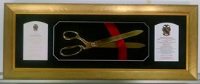 Ceremonial Scissors and Ribbon